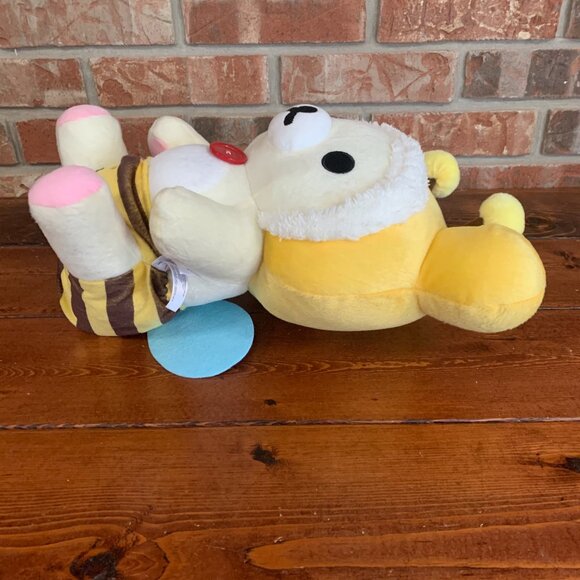 Rilakkuma Bee Costume Bear Cute Kawaii Cream Yellow Bear Wings Toy Plush Easter - Picture 5 of 14